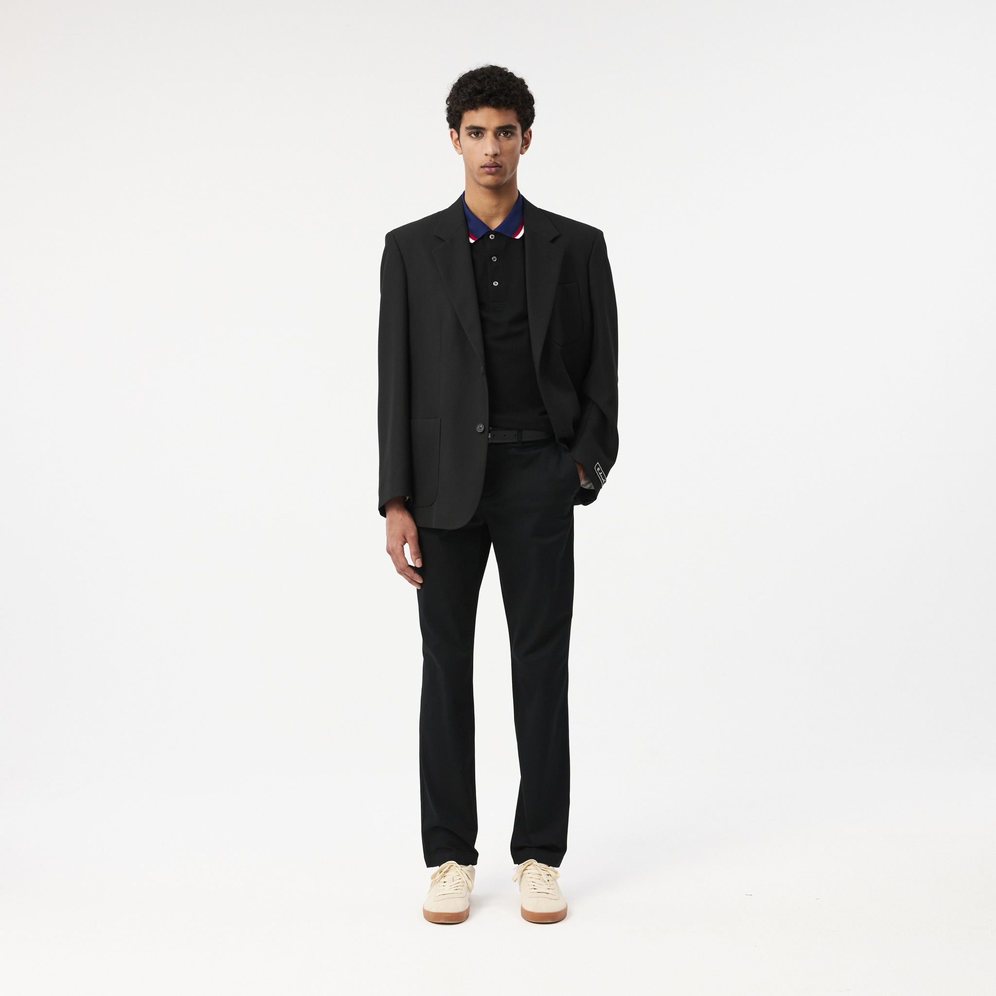 Quần Dài Lacoste Nam Ôm Dáng Chất Liệu Cotton Co Dãn
