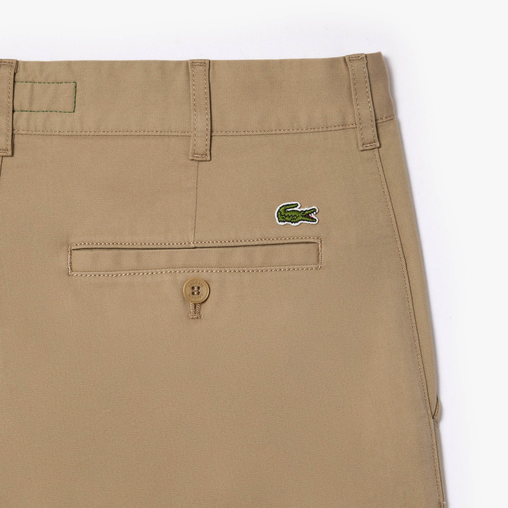Quần Dài Lacoste Nam Ôm Dáng Chất Liệu Cotton Co Dãn