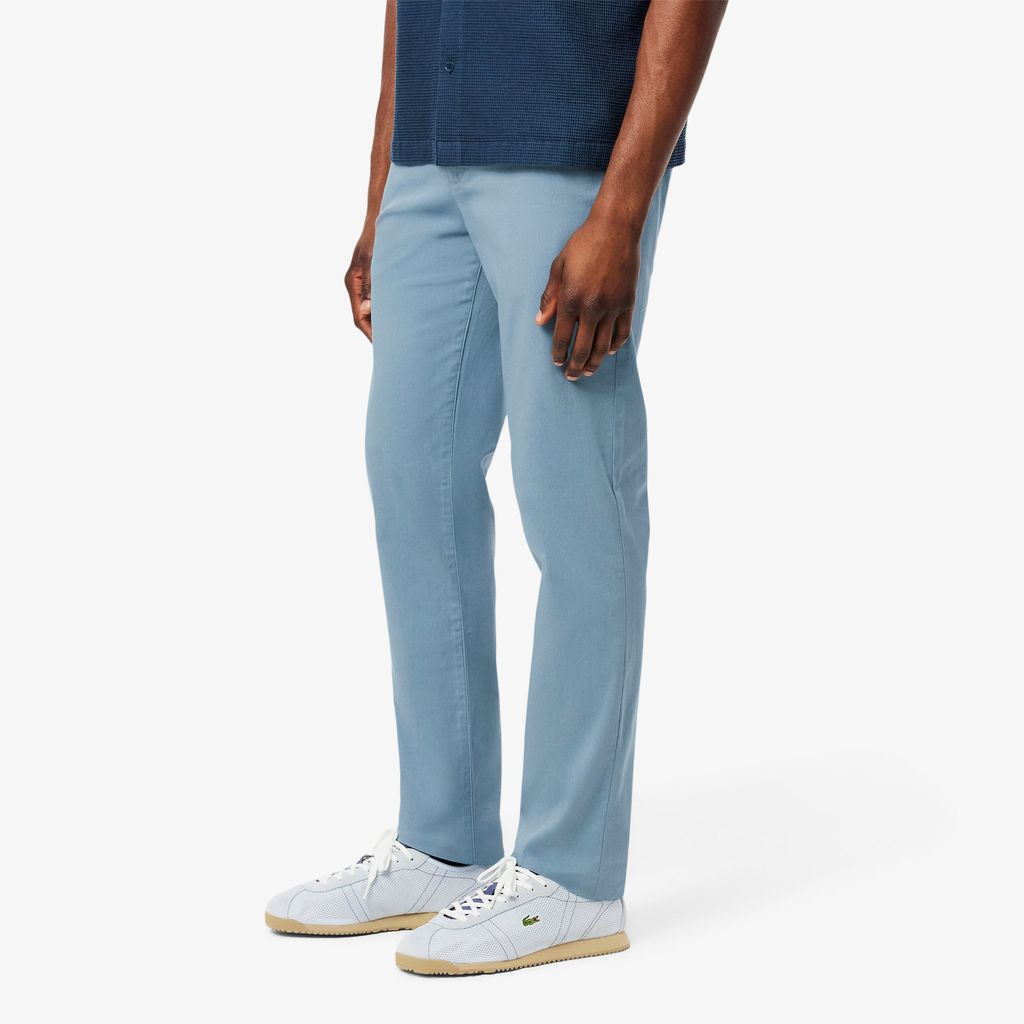 Quần Dài Lacoste Nam Ôm Dáng Chất Liệu Cotton Co Dãn