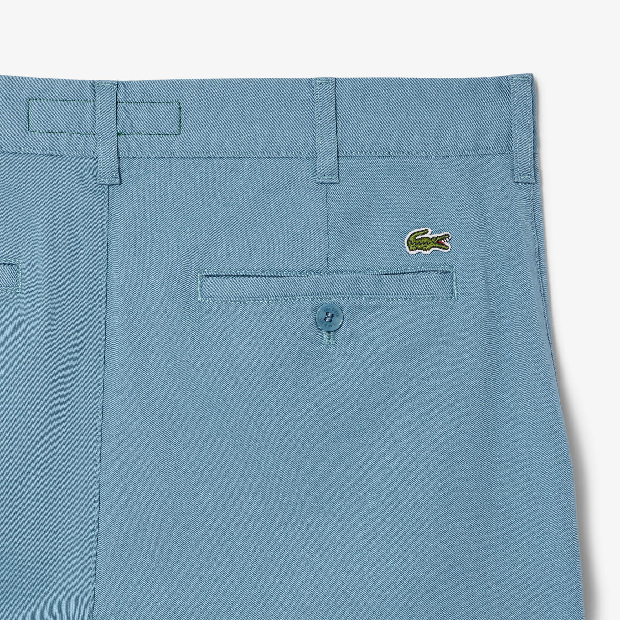 Quần Dài Lacoste Nam Ôm Dáng Chất Liệu Cotton Co Dãn