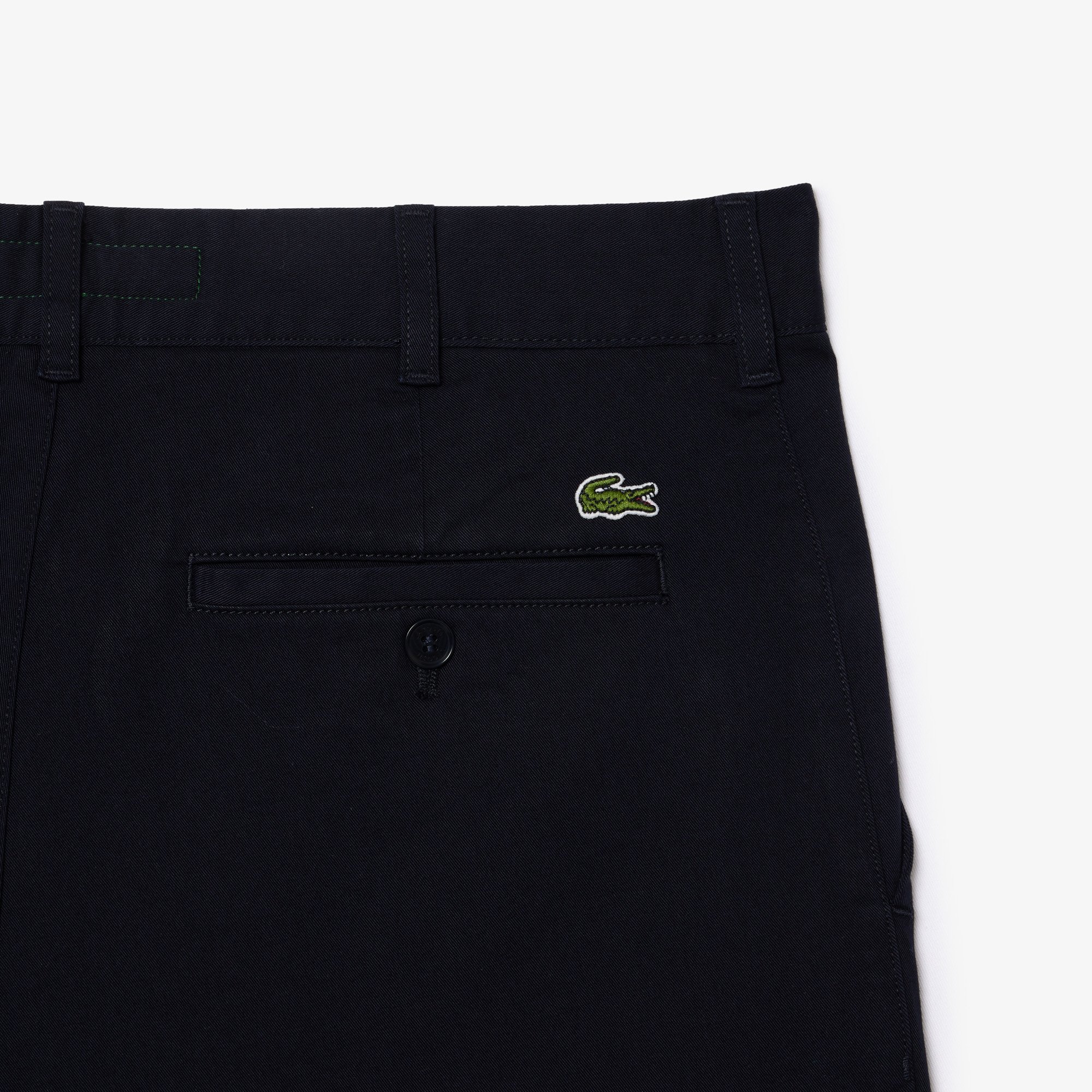 Quần Dài Lacoste Nam Ôm Dáng Chất Liệu Cotton Co Dãn