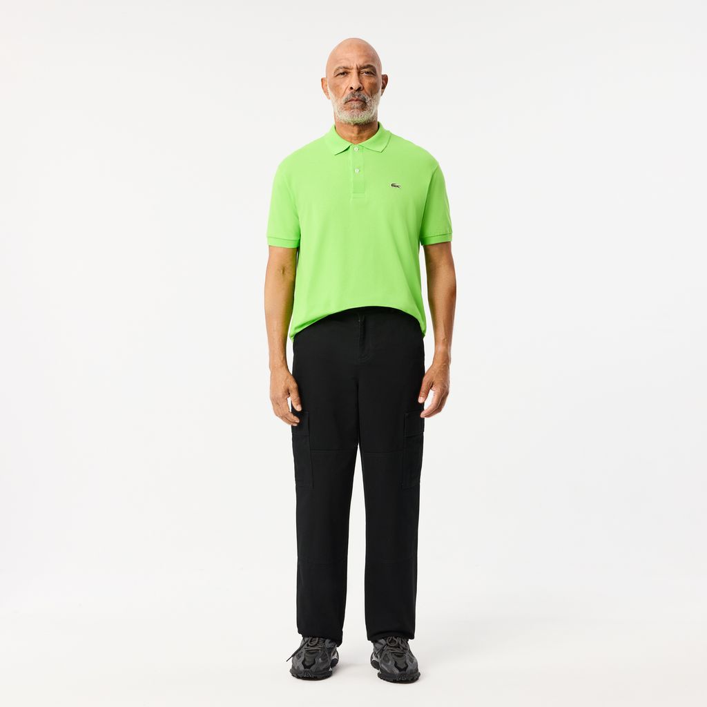 Quần Dài Cargo Lacoste Nam Ống Đứng Chất Liệu Cotton