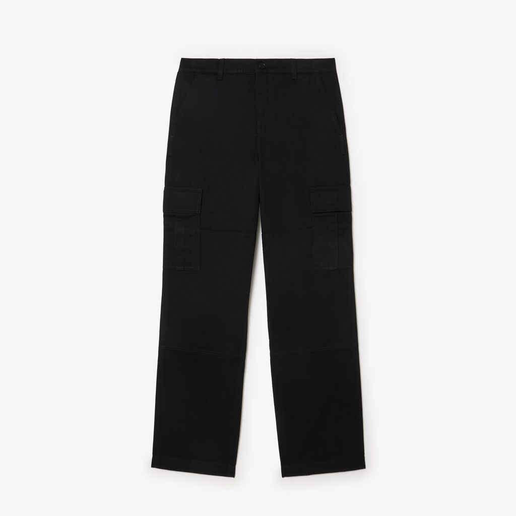Quần Dài Cargo Lacoste Nam Ống Đứng Chất Liệu Cotton