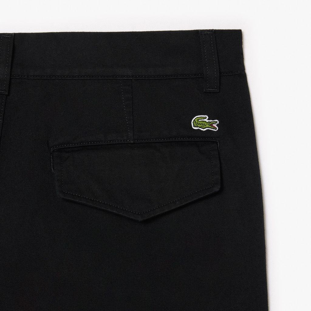 Quần Dài Cargo Lacoste Nam Ống Đứng Chất Liệu Cotton