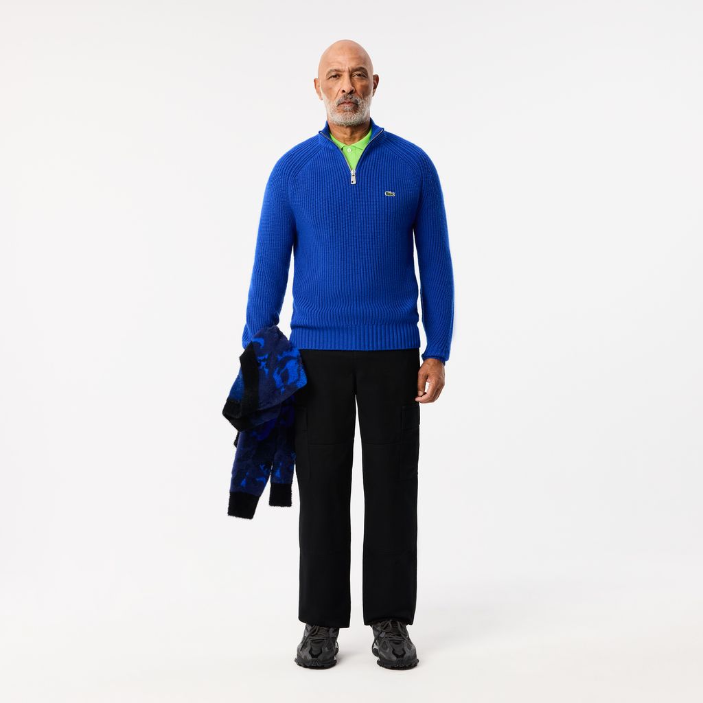 Quần Dài Cargo Lacoste Nam Ống Đứng Chất Liệu Cotton