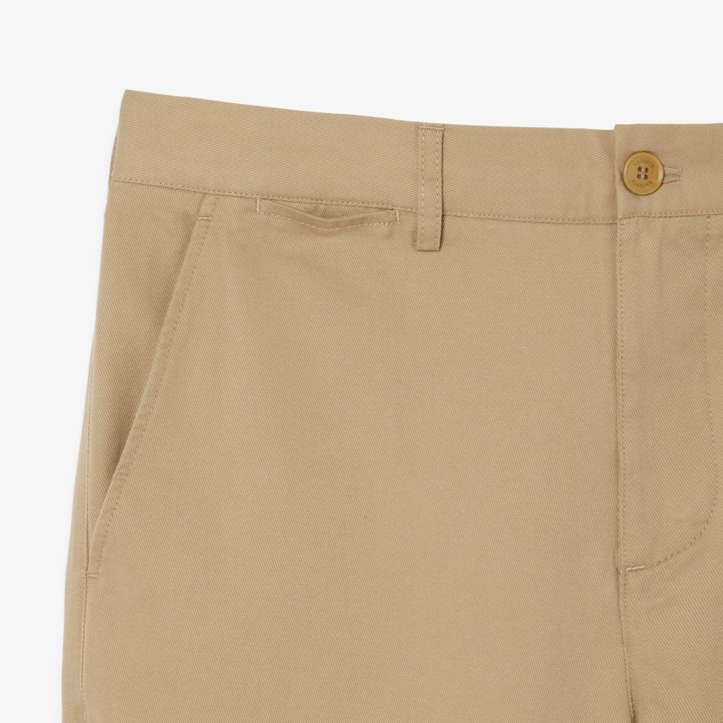 Quần Chinos Lacoste Nam Ống Suông Chất Liệu Cotton Pha