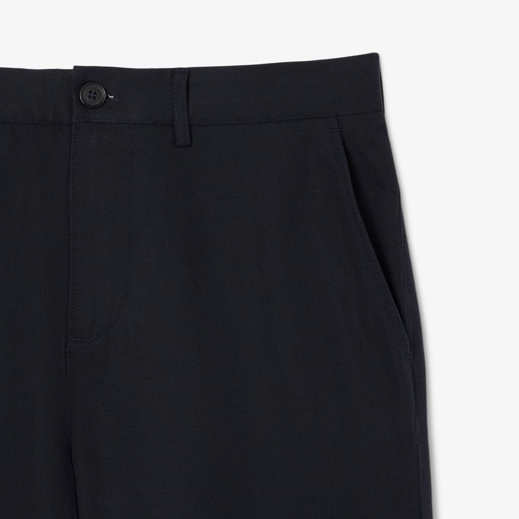 Quần Chinos Lacoste Nam Ống Suông Chất Liệu Cotton Pha