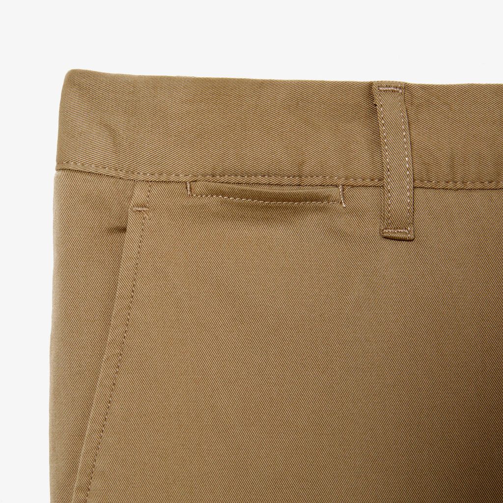 Quần Dài Lacoste Nam Chất Liệu Cotton Gabardine