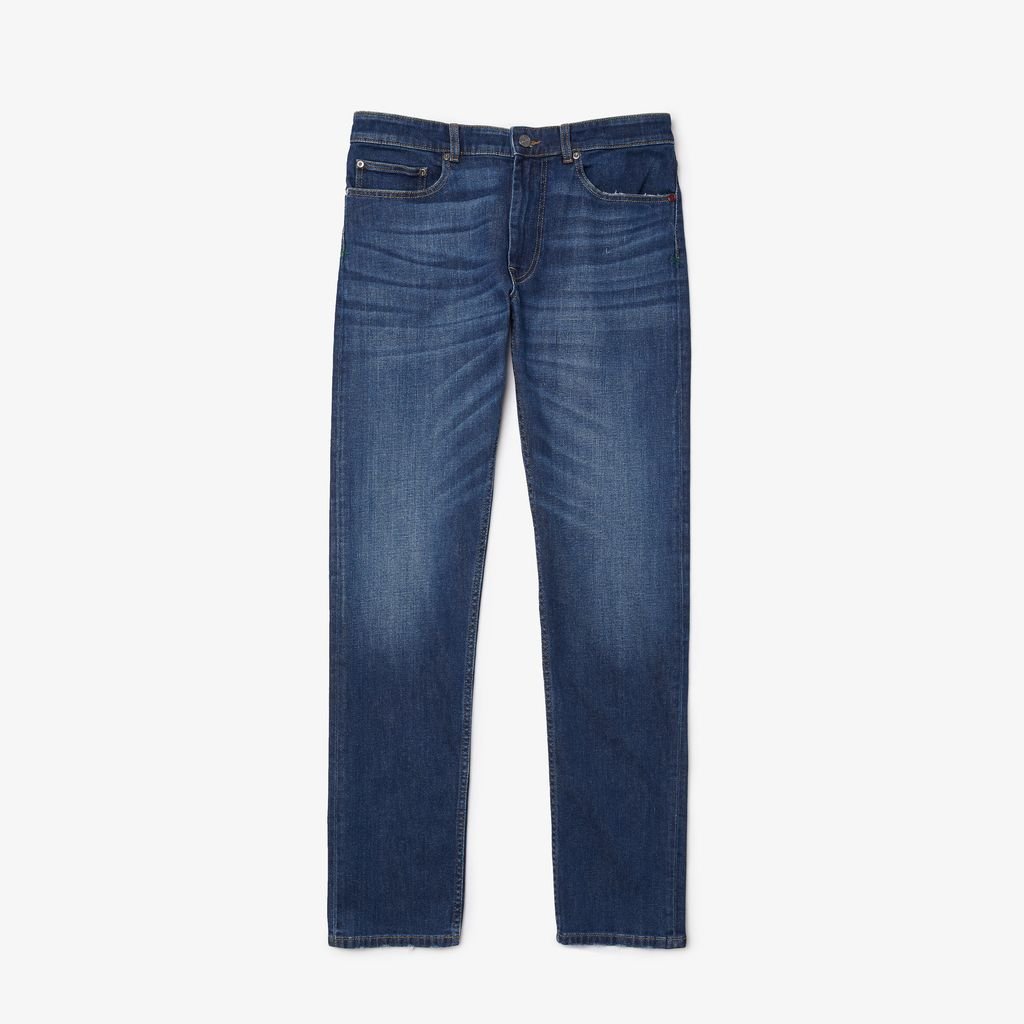 Quần Jeans Dài Lacoste Nam Thiết Kế 5 Túi