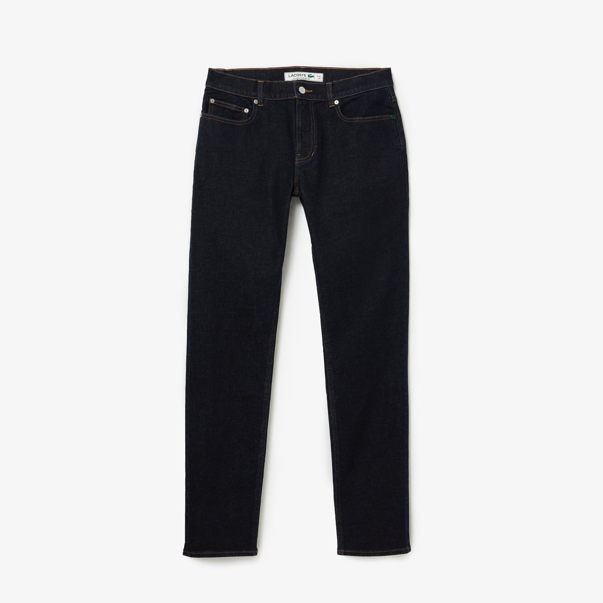 Quần Jeans Dài Lacoste Nam Thiết Kế 5 Túi