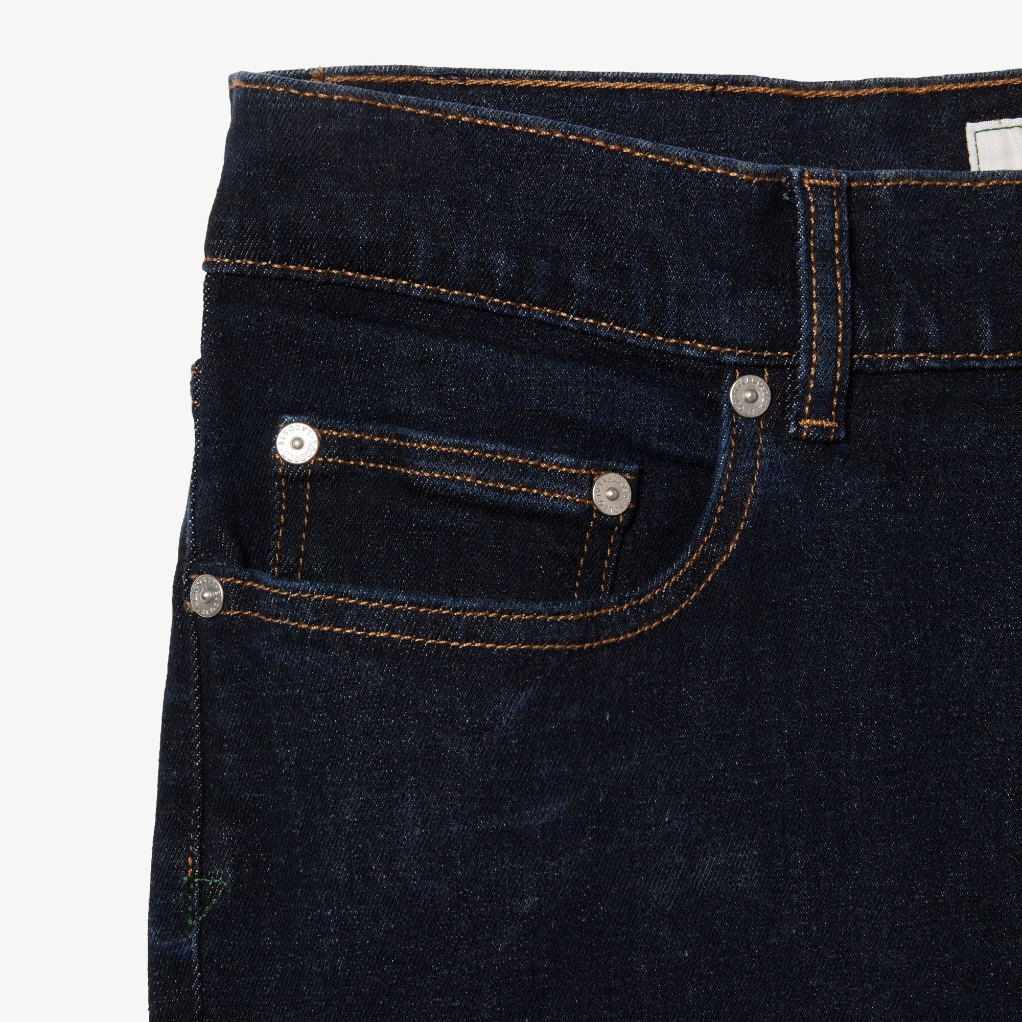 Quần Jeans Dài Lacoste Nam Thiết Kế 5 Túi