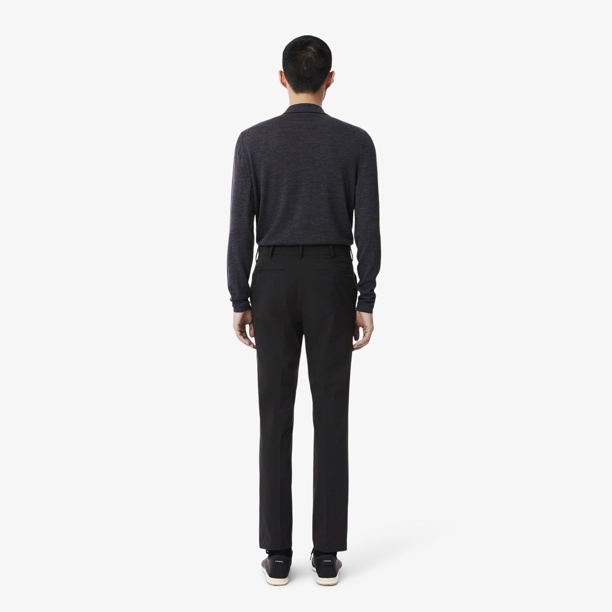 Quần Dài Lacoste Nam Ống Suông Chất Liệu Taffeta Chống Nước Nhẹ