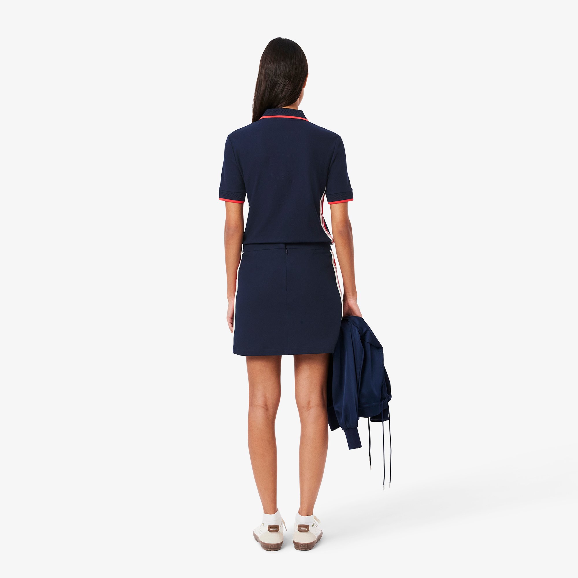 Váy Lacoste Nữ Chất Liệu Piqué Sản Xuất Tại Pháp
