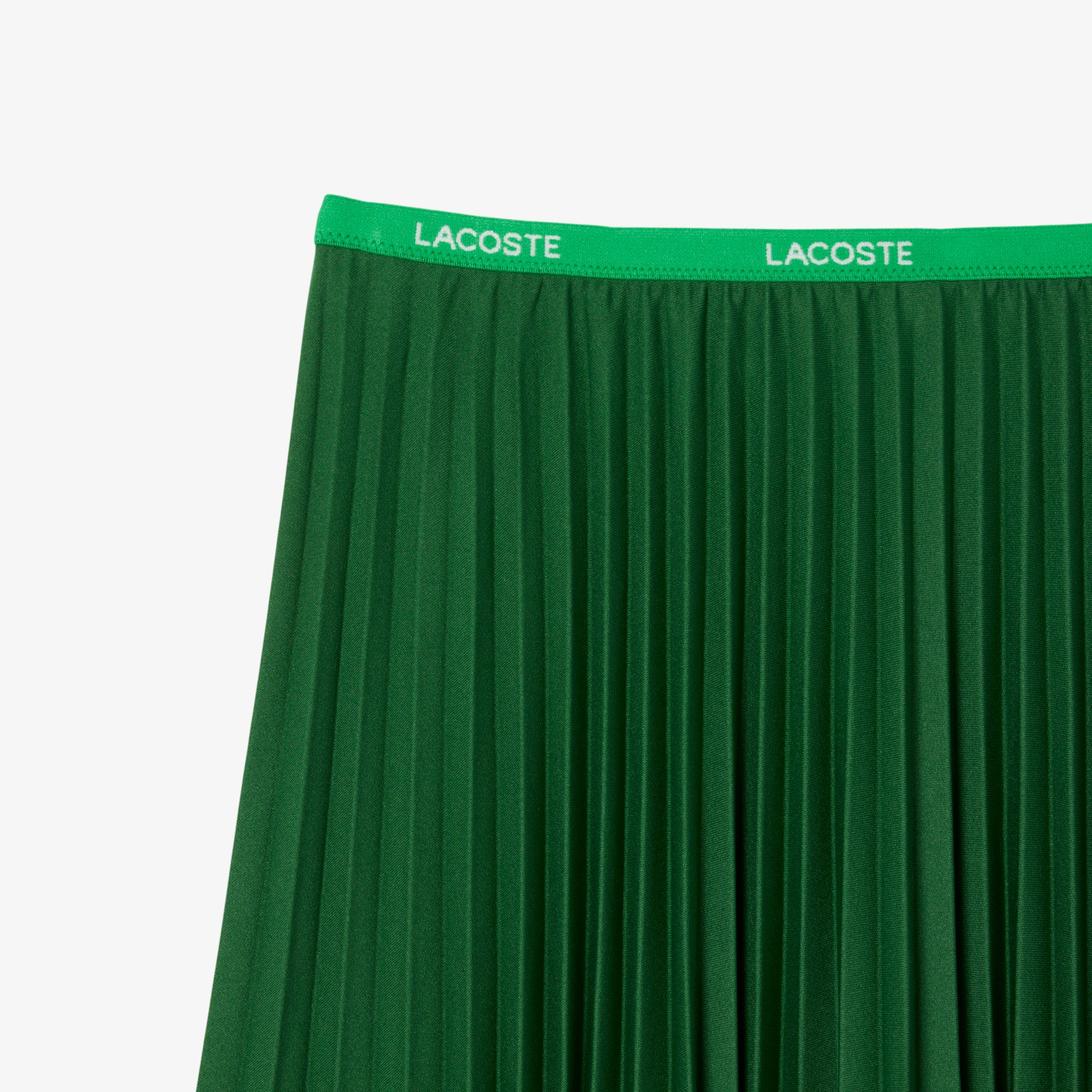 Váy Xếp Ly Lacoste Nữ Dáng Ngắn