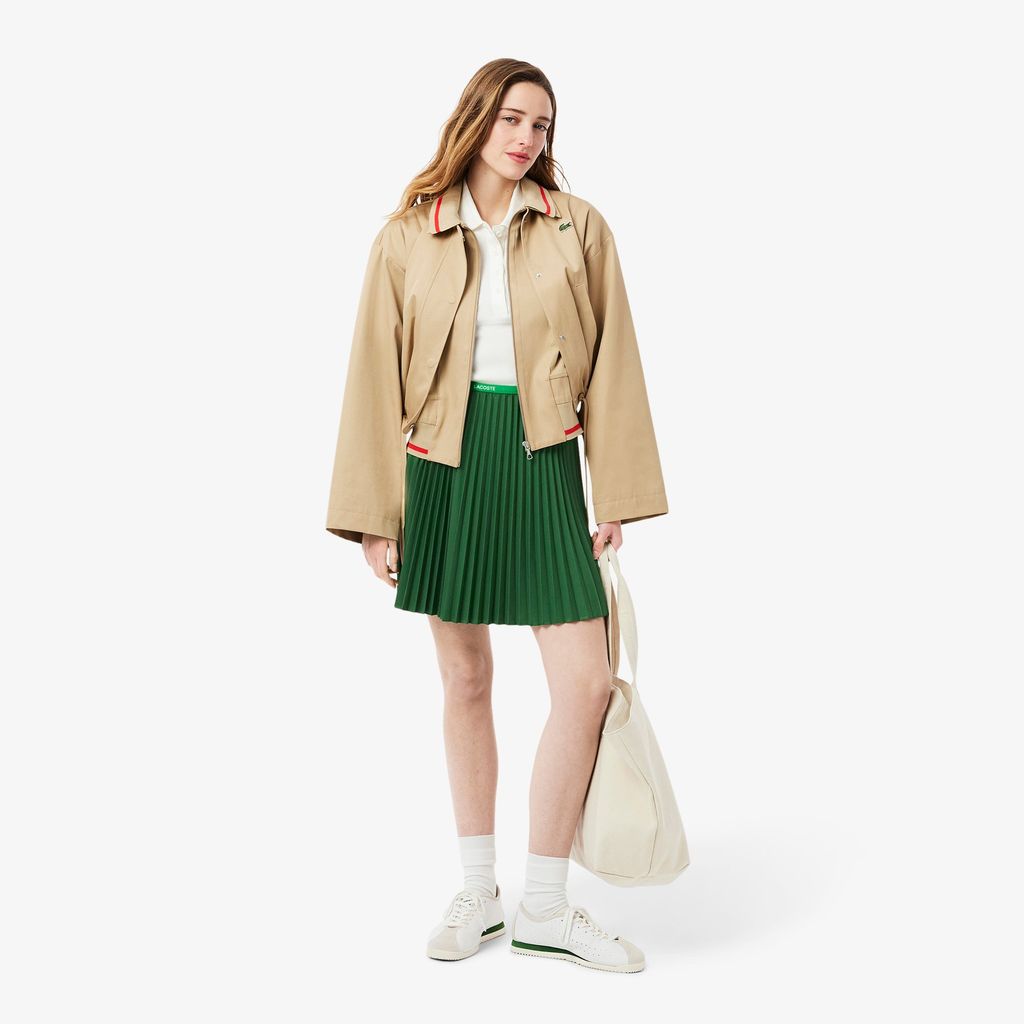 Váy Xếp Ly Lacoste Nữ Dáng Ngắn
