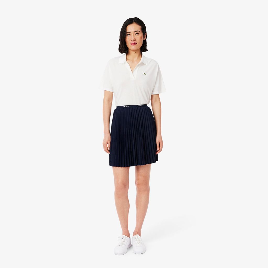 Váy Xếp Ly Lacoste Nữ Dáng Ngắn
