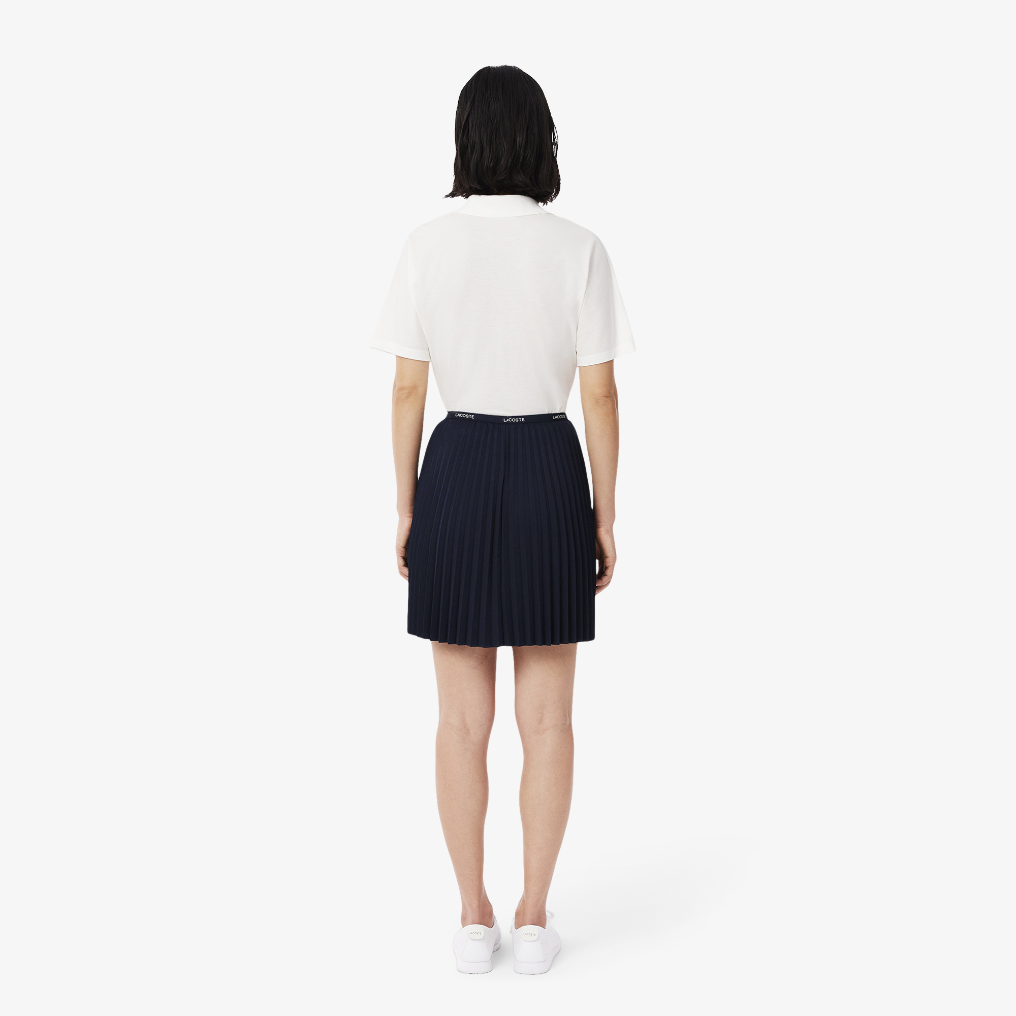 Váy Xếp Ly Lacoste Nữ Dáng Ngắn