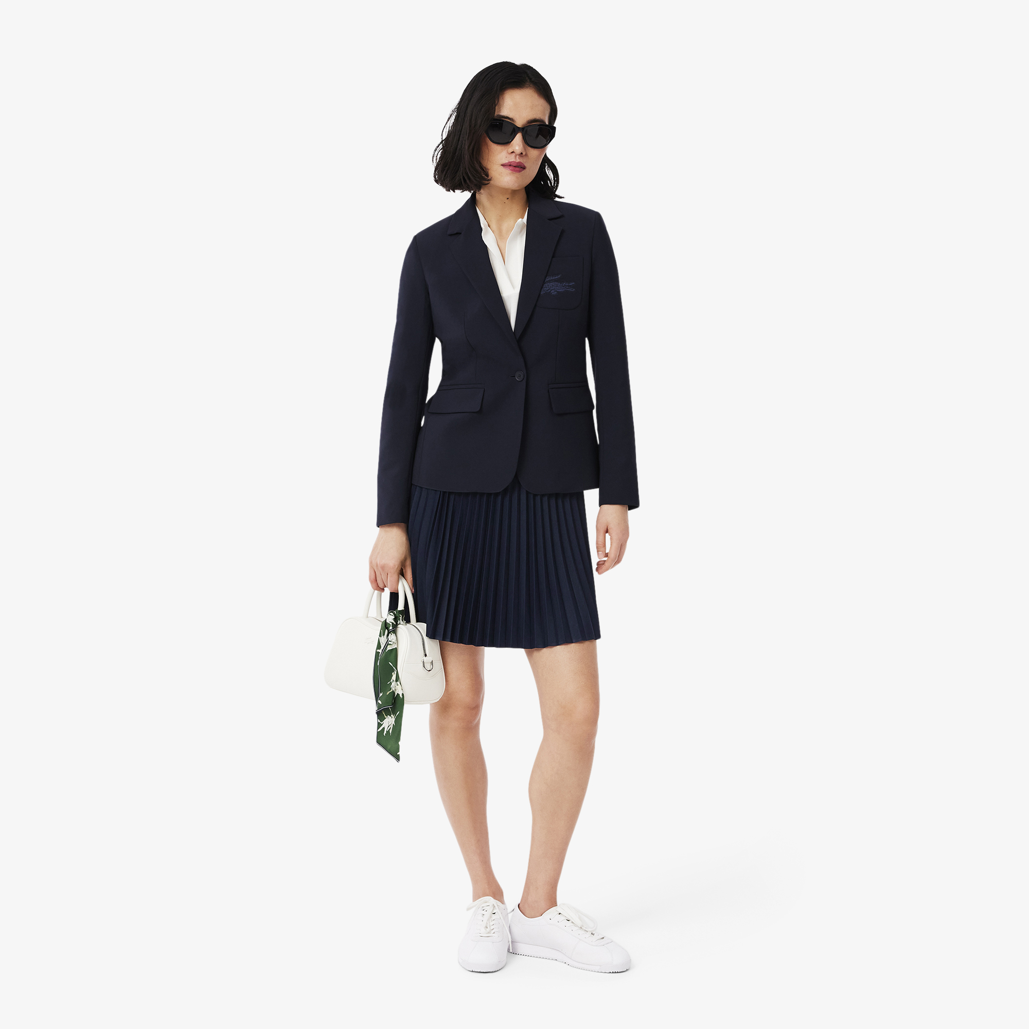 Váy Xếp Ly Lacoste Nữ Dáng Ngắn