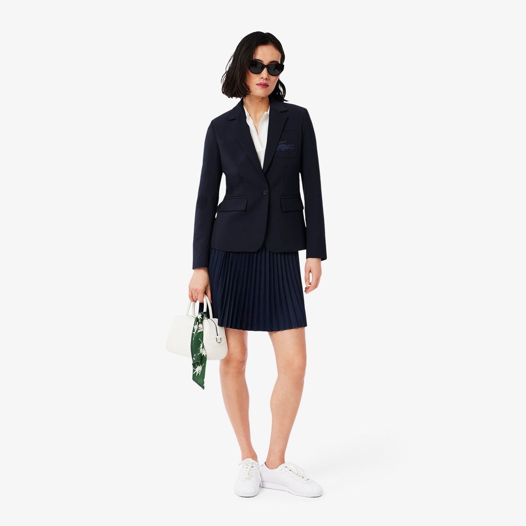 Váy Xếp Ly Lacoste Nữ Dáng Ngắn