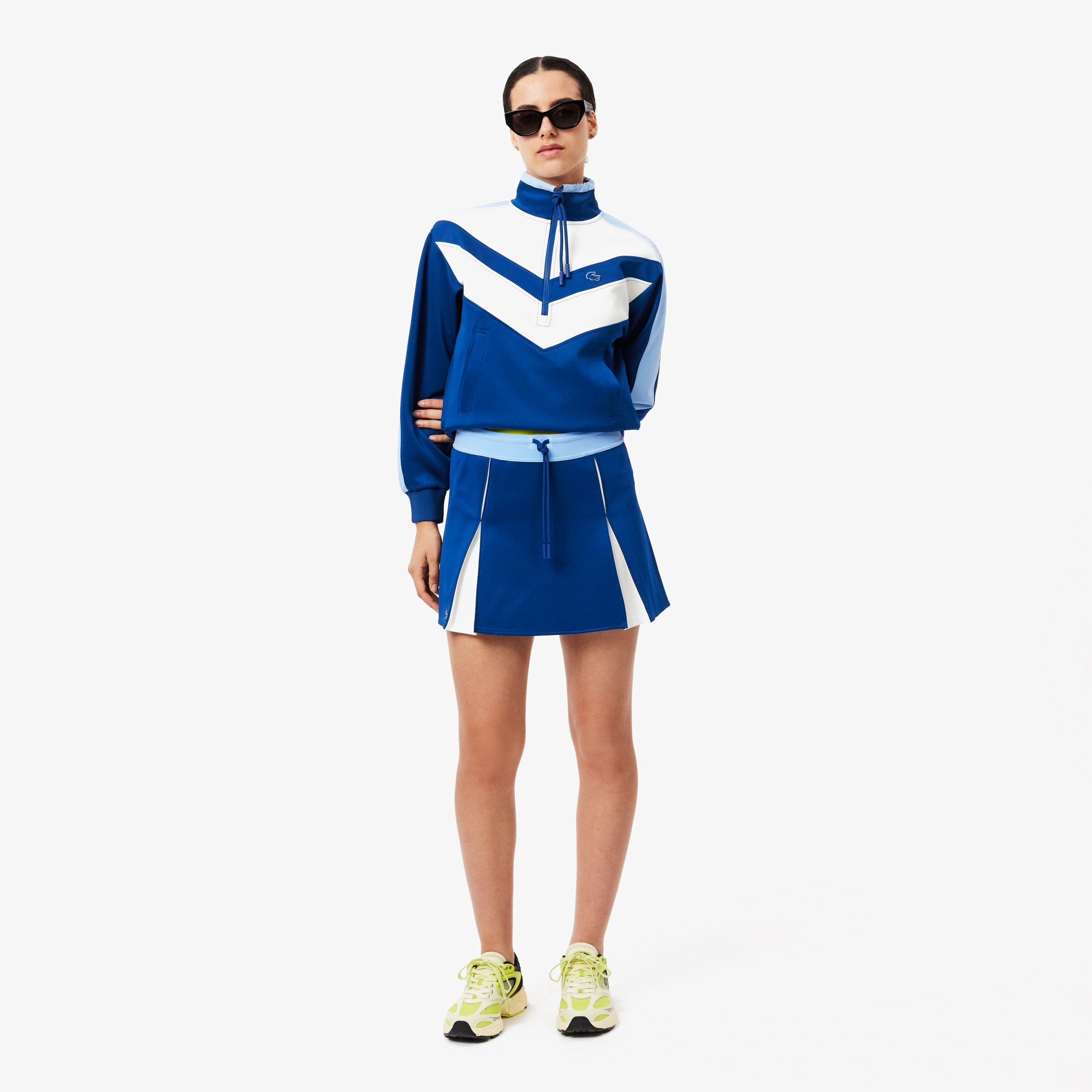 Váy Lacoste Nữ Có Dây Rút Điều Chỉnh Chất Vải Interlock