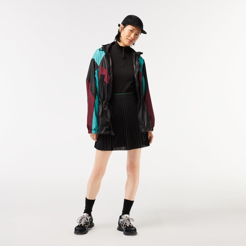 Váy Ngắn Lacoste Nữ Lưng Thun Xếp Ly
