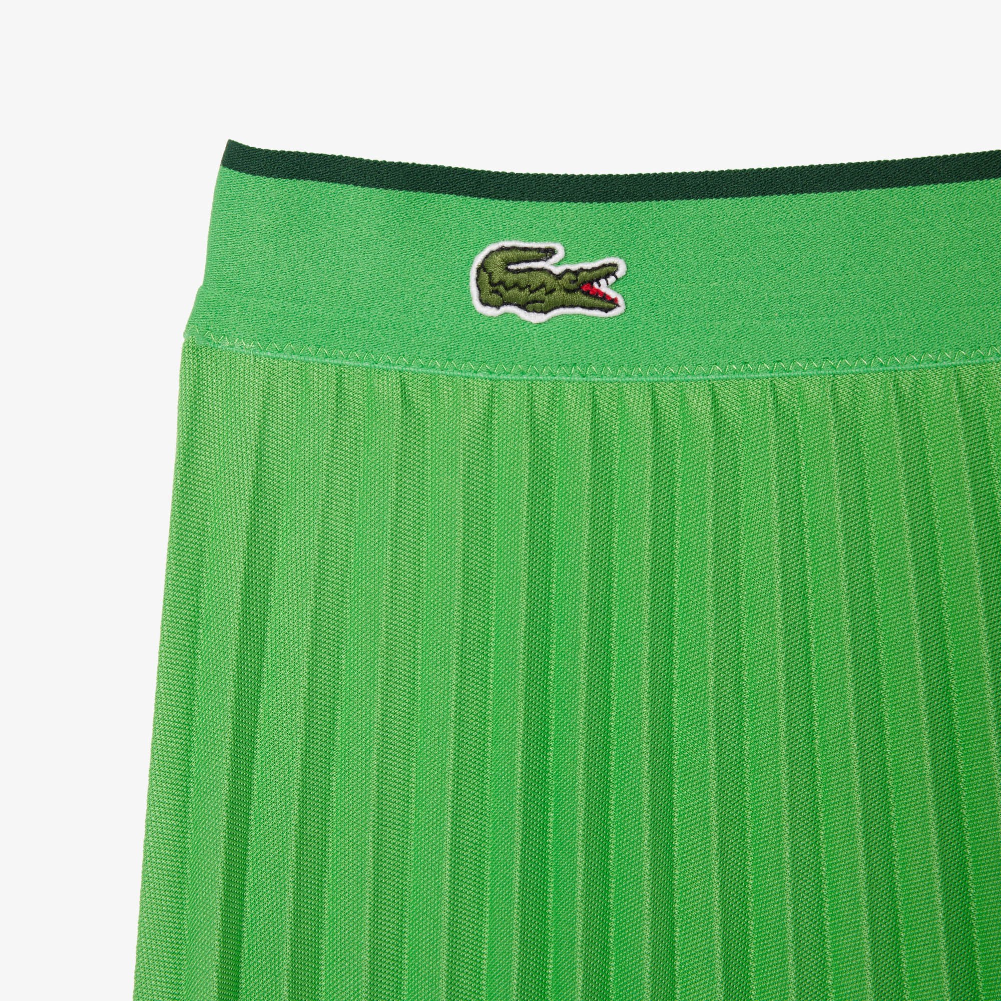 Váy Ngắn Lacoste Nữ Lưng Thun Xếp Ly