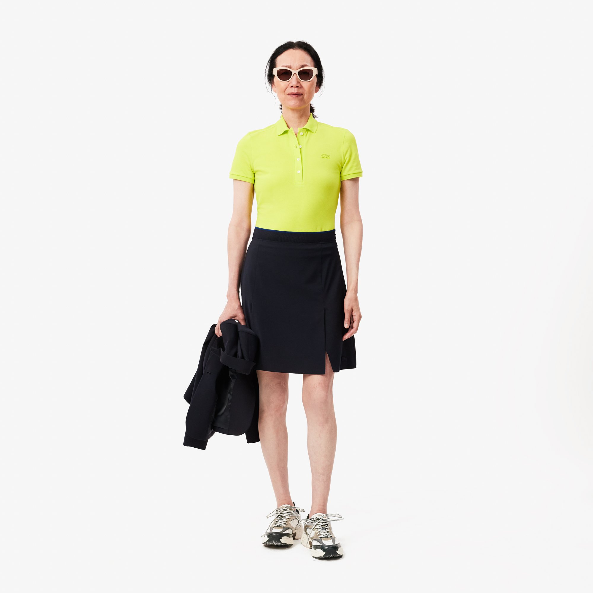 Váy Lacoste Nữ Xẻ Eo Co Dãn