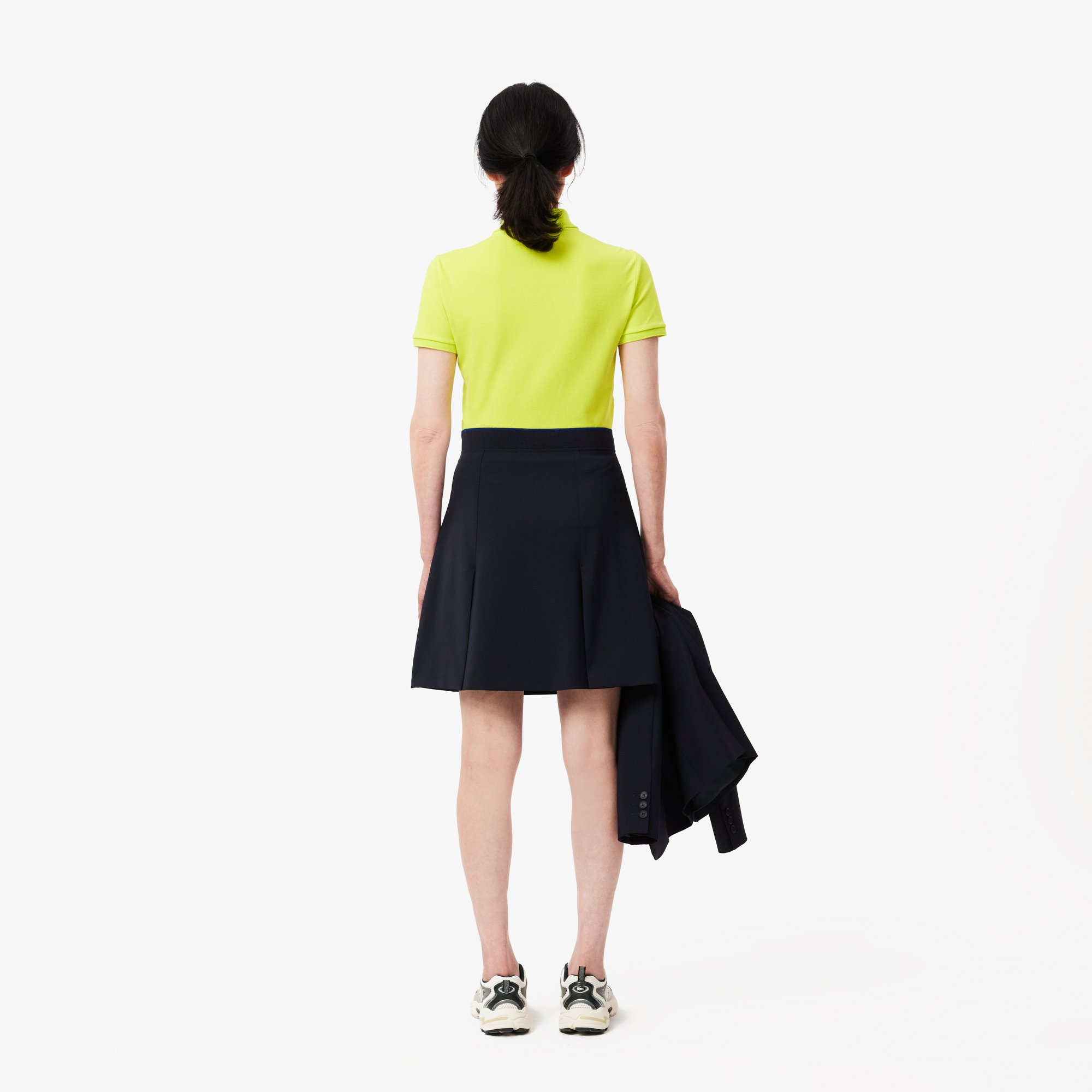 Váy Lacoste Nữ Xẻ Eo Co Dãn