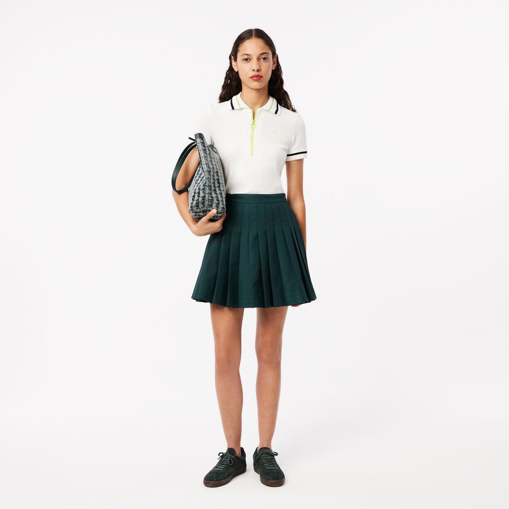 Váy Lacoste Nữ Xếp Li Tương Phản