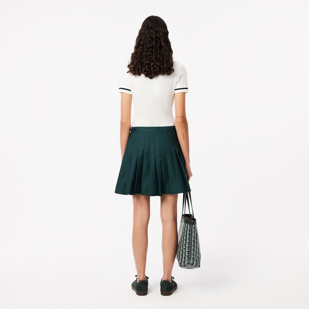 Váy Lacoste Nữ Xếp Li Tương Phản