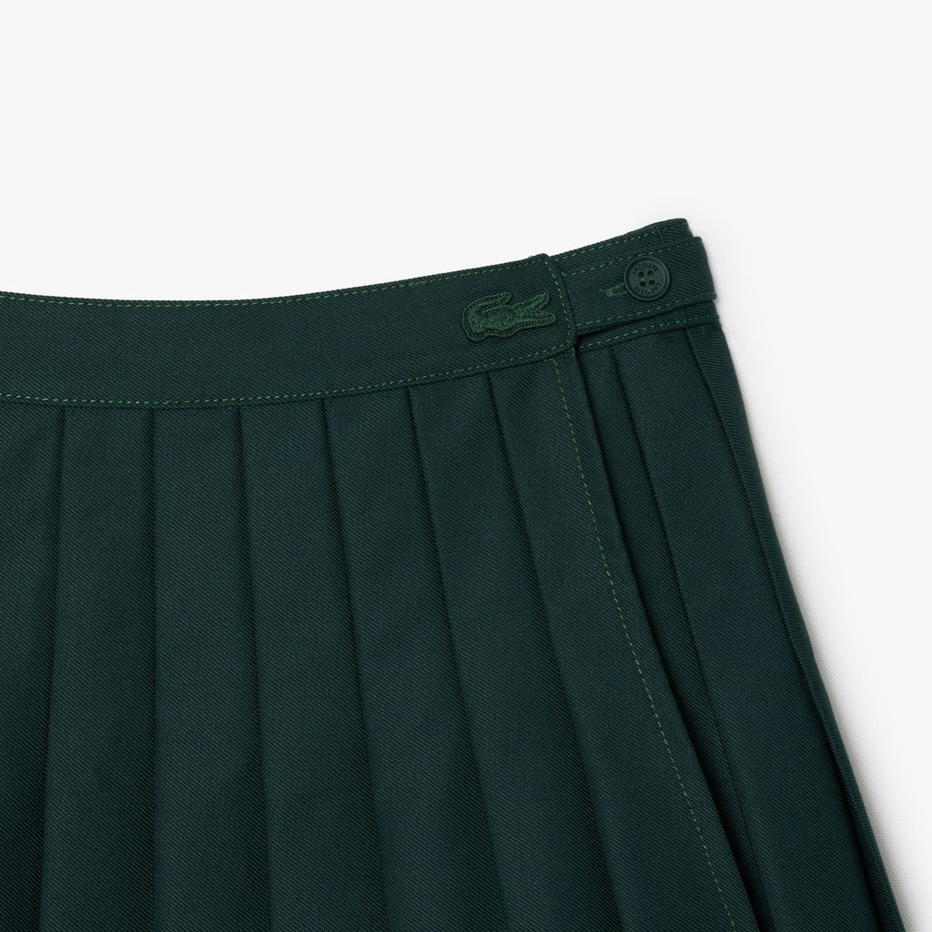 Váy Lacoste Nữ Xếp Li Tương Phản