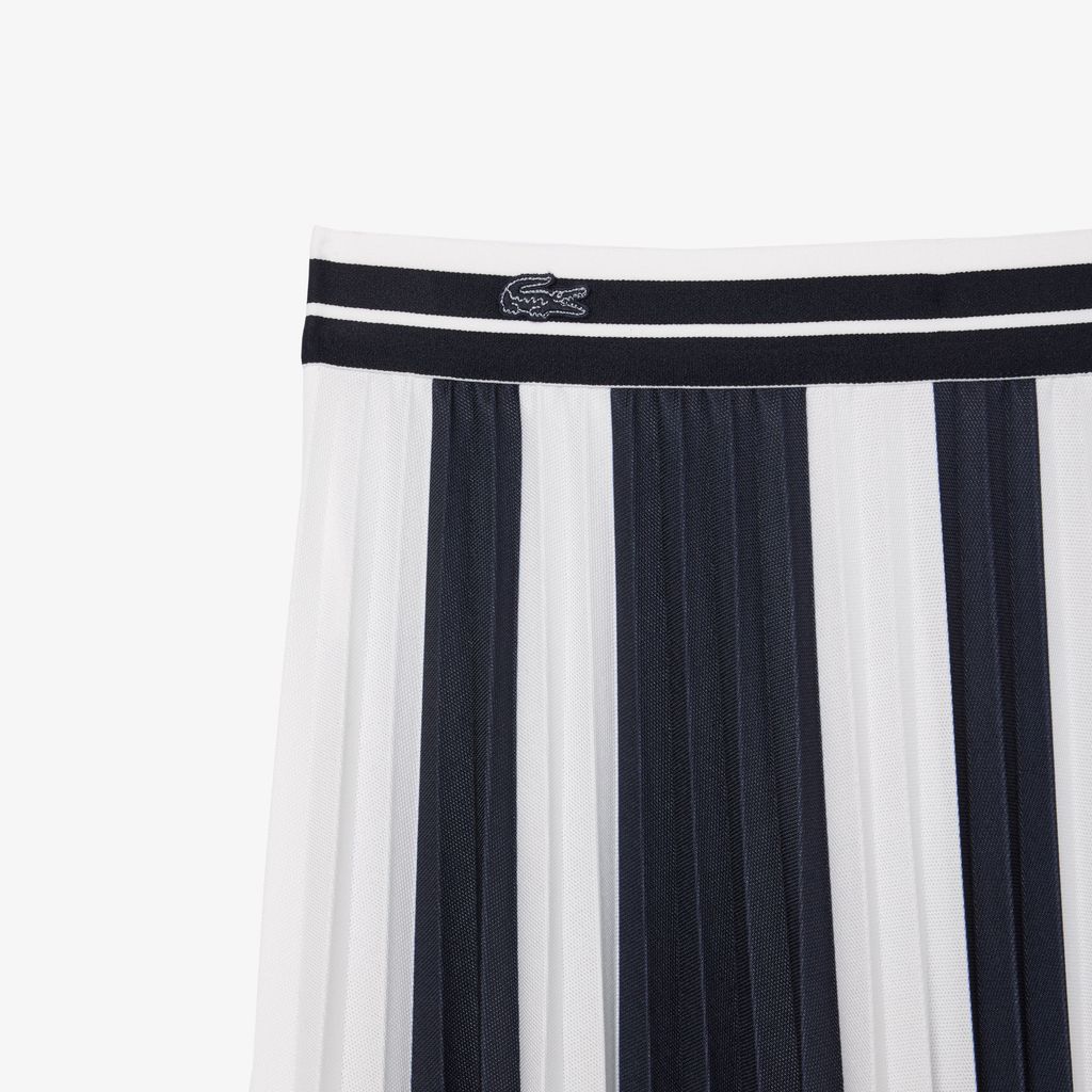 Váy Lacoste Nữ Xếp Ly Sọc Sản Xuất Tại Pháp