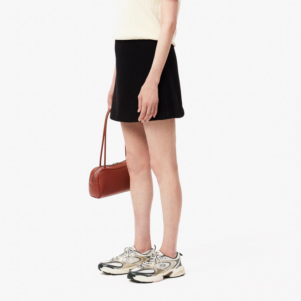Váy Lacoste Nữ Ngắn Chất Liệu Len