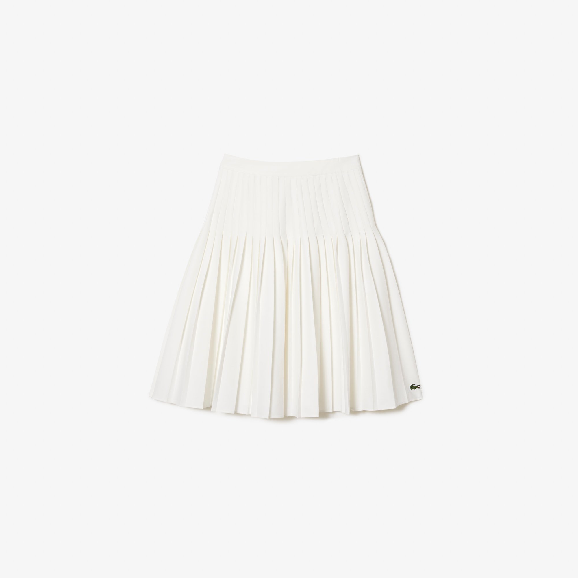 Váy Xếp Ly Lacoste Nữ Chất Liệu Midi