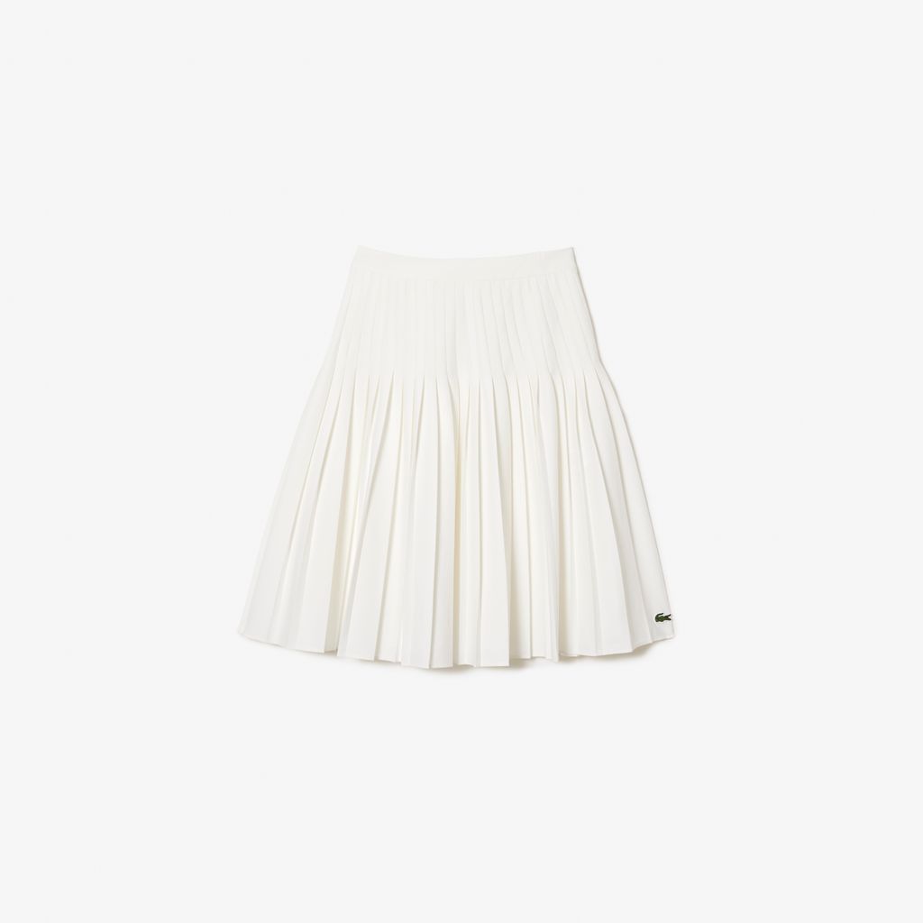 Váy Xếp Ly Lacoste Nữ Chất Liệu Midi
