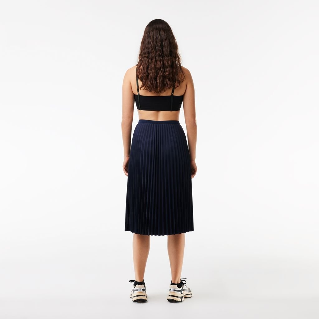Váy Xếp Ly Lacoste Nữ Eo Co Giãn