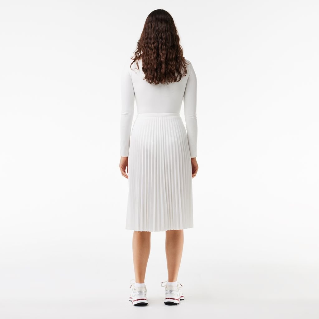 Váy Xếp Ly Lacoste Nữ Eo Co Giãn