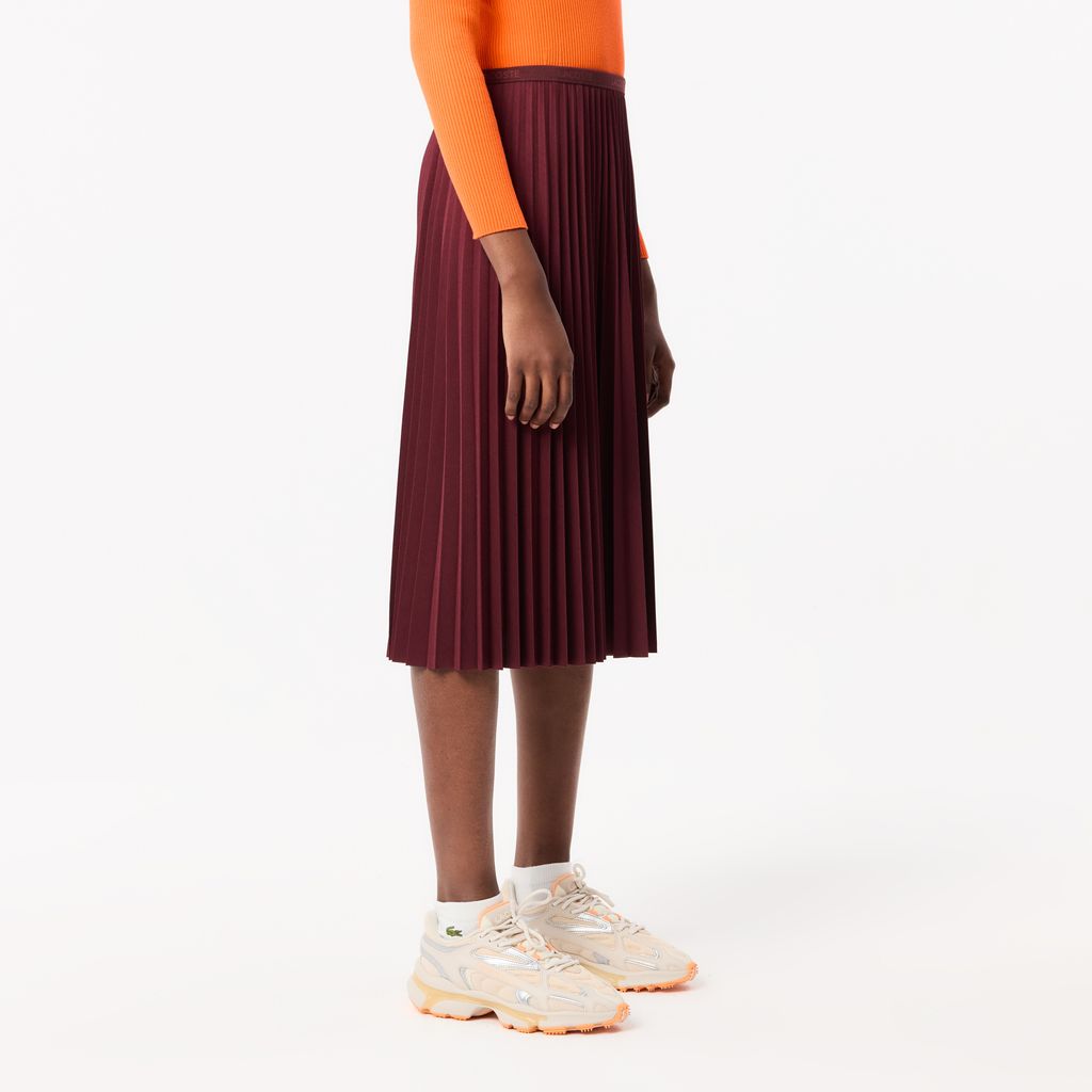 Váy Xếp Ly Lacoste Nữ Eo Co Giãn