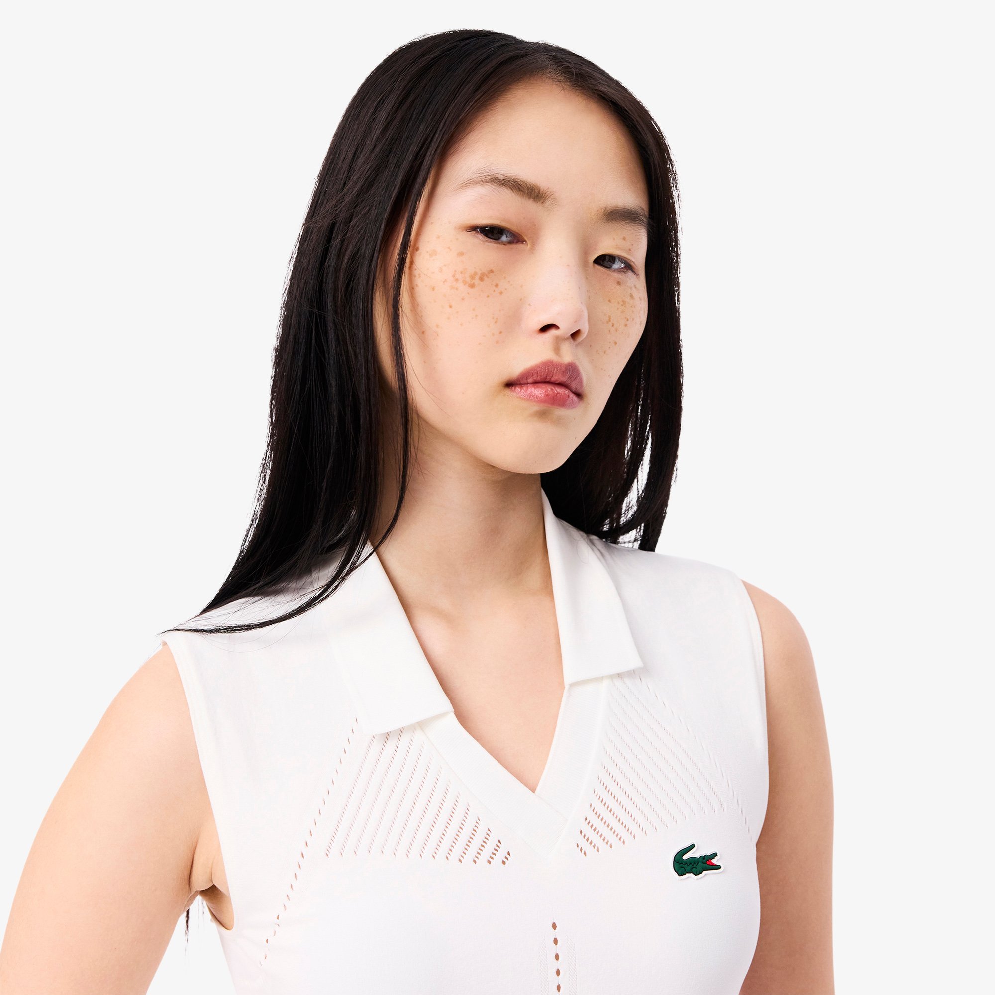 Váy Tennis Lacoste Nữ Công Nghệ Ultra Dry Có Lớp Lót