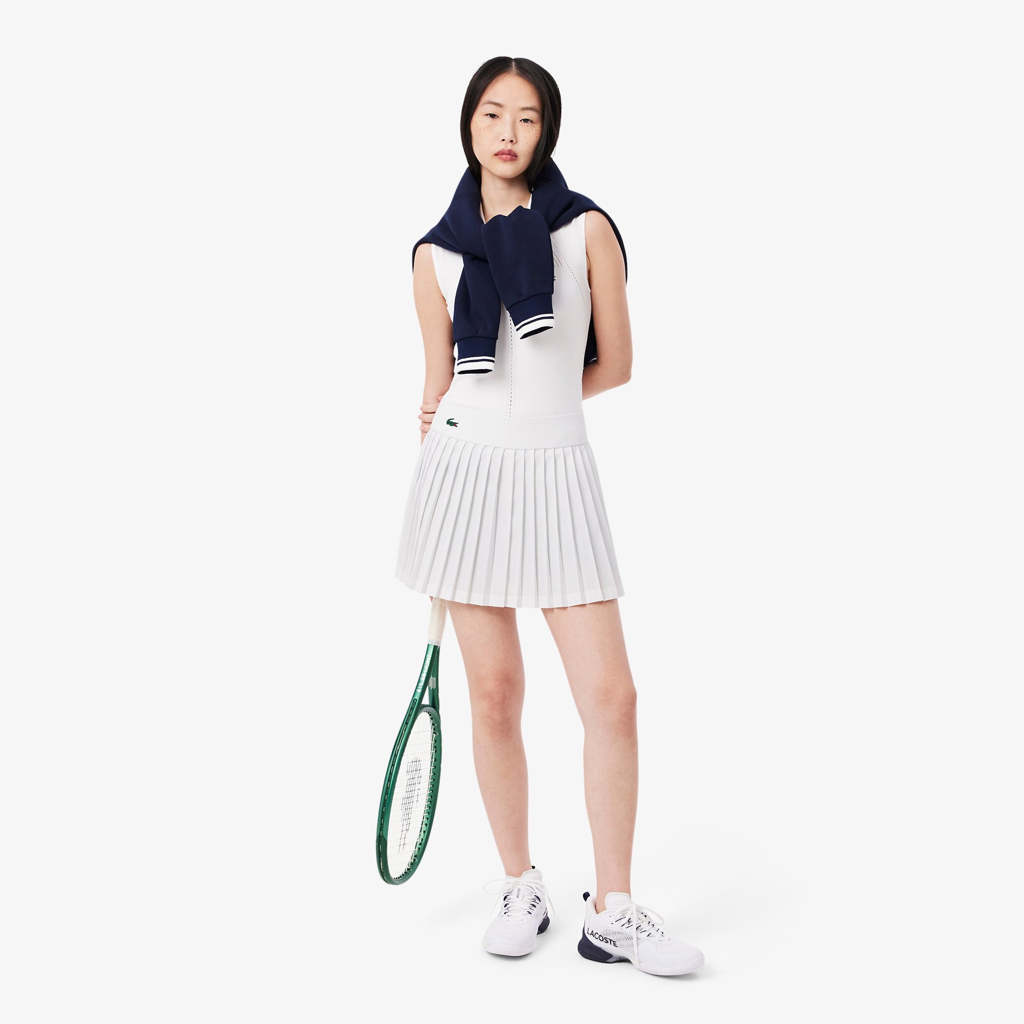 Váy Tennis Lacoste Nữ Công Nghệ Ultra Dry Có Lớp Lót