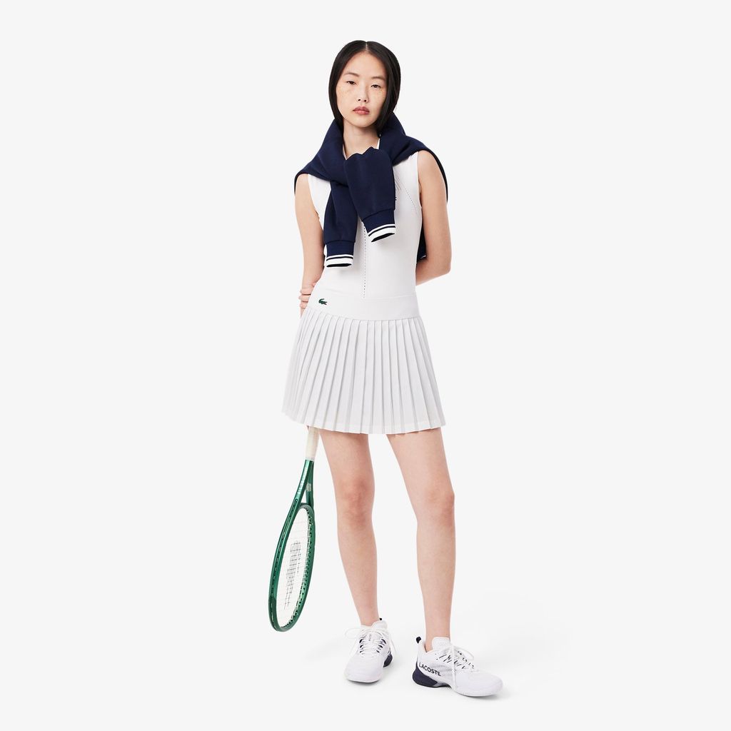 Váy Tennis Lacoste Nữ Công Nghệ Ultra Dry Có Lớp Lót