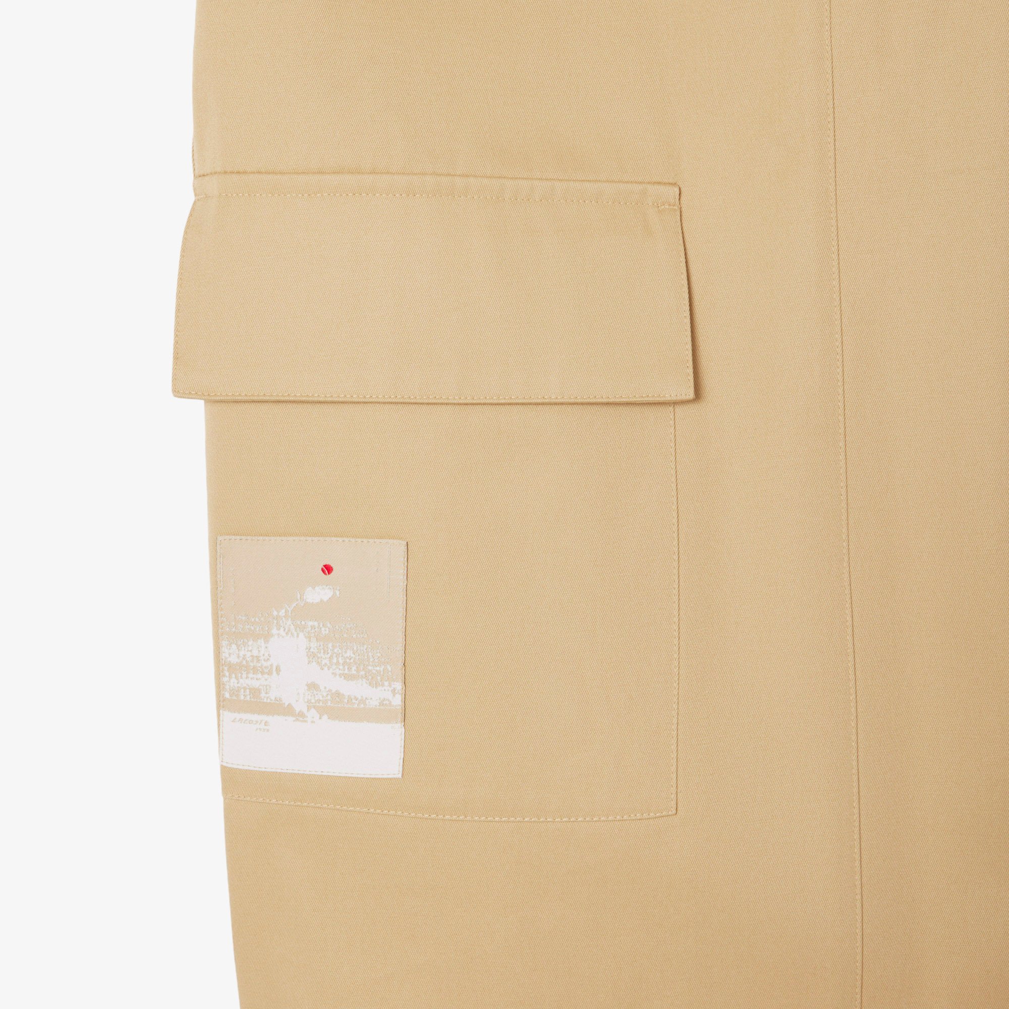 Váy Midi Lacoste Nữ Dáng Đứng Chất Liệu Twill