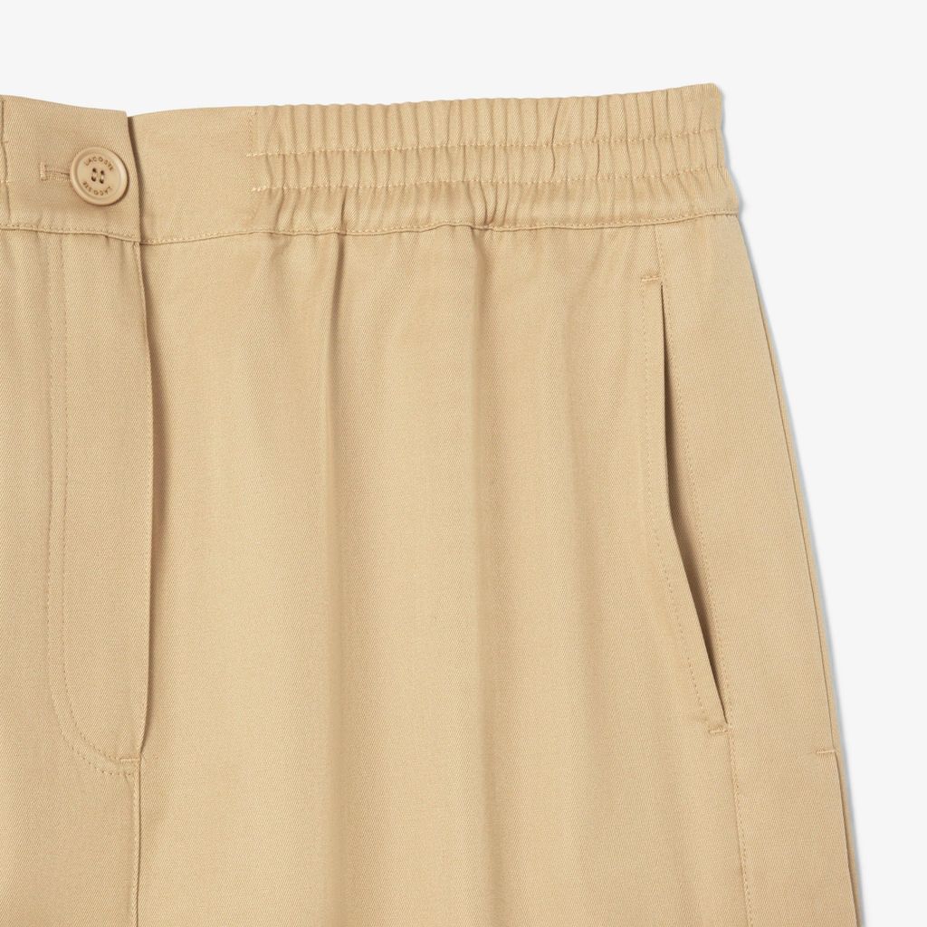 Váy Midi Lacoste Nữ Dáng Đứng Chất Liệu Twill
