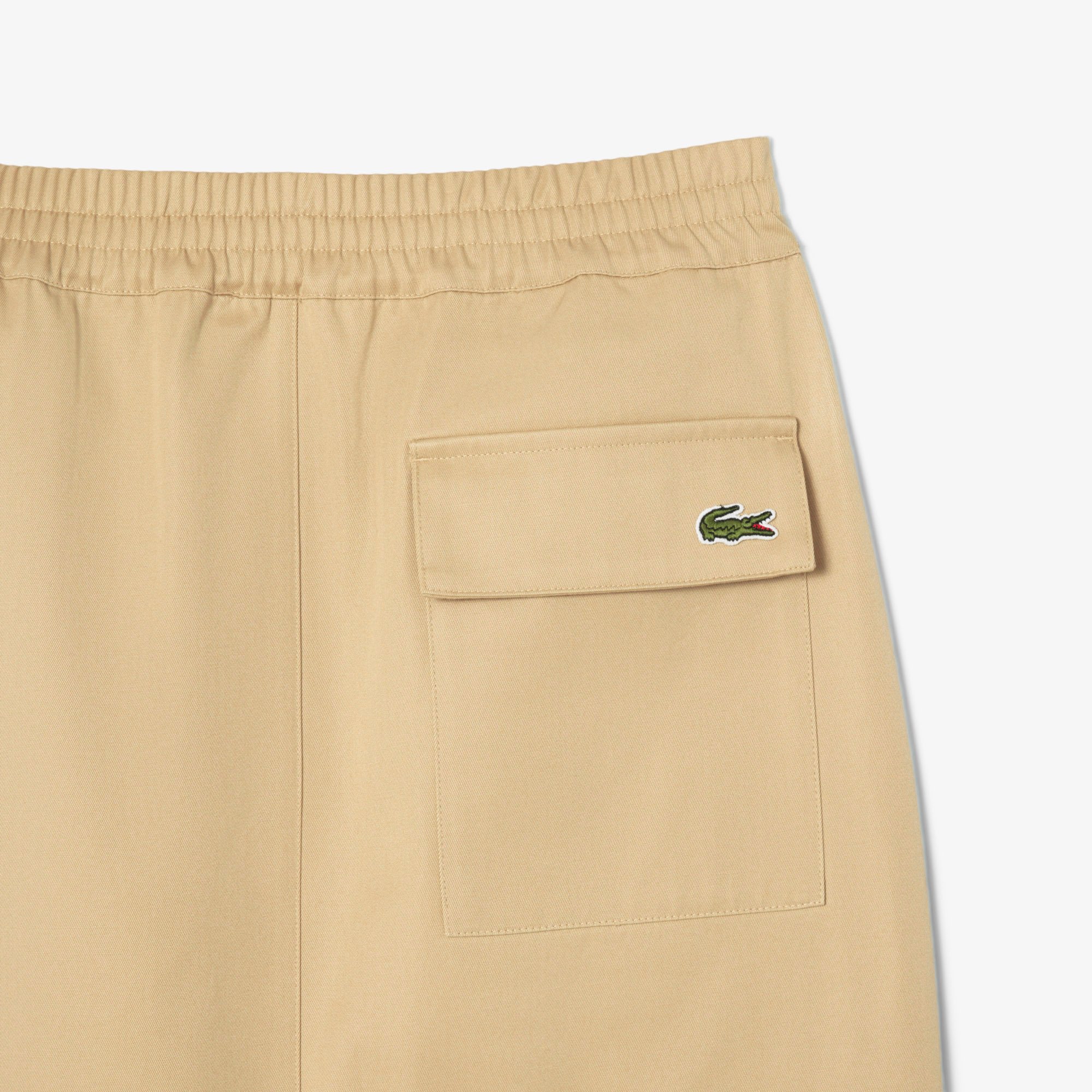 Váy Midi Lacoste Nữ Dáng Đứng Chất Liệu Twill