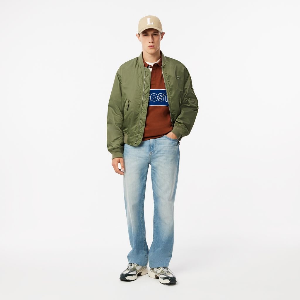 Áo Bóng Bầu Dục Lacoste Nam Dáng Rộng Color