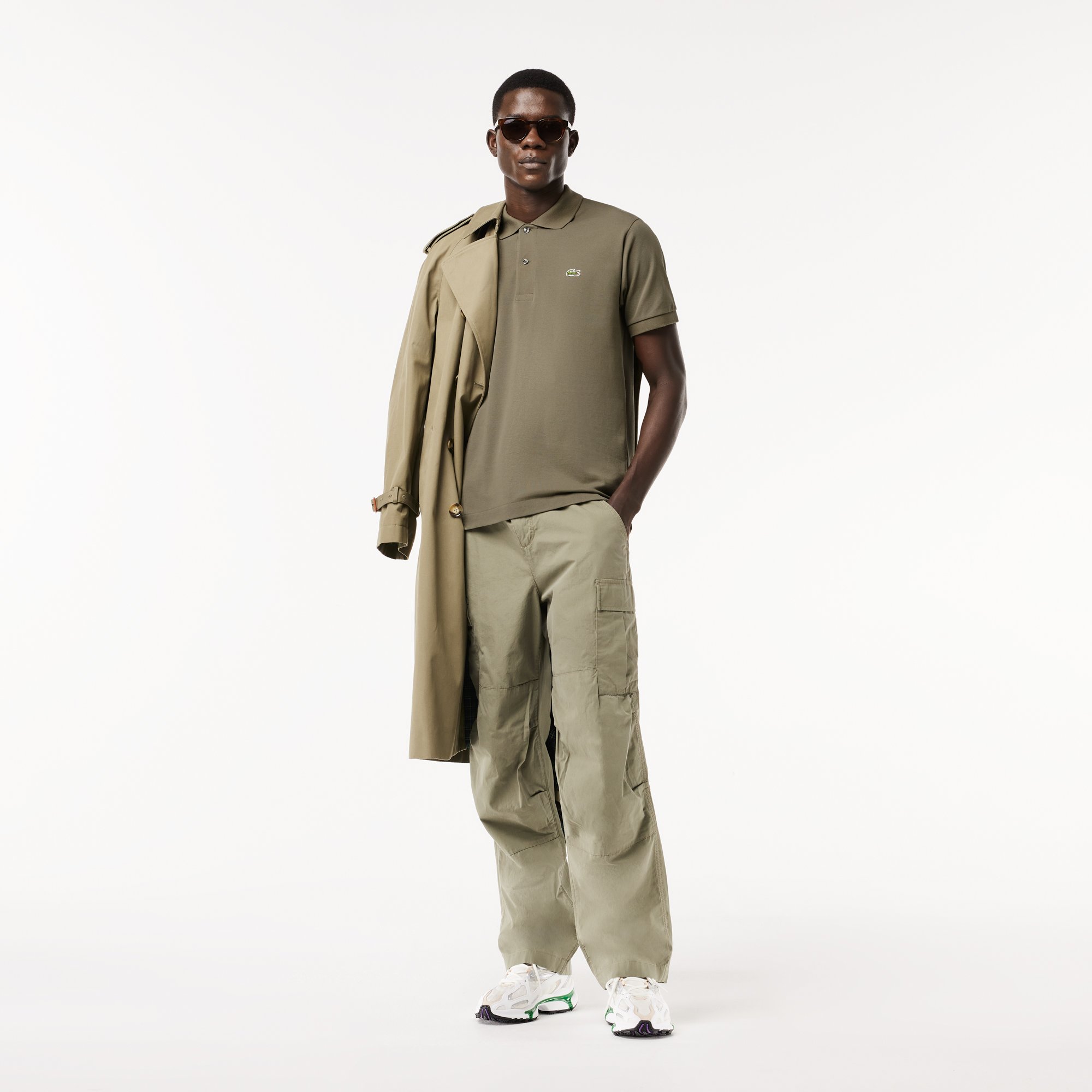 Áo Polo Lacoste Nam L.12.12 Original Piqué Dáng Cổ Điển