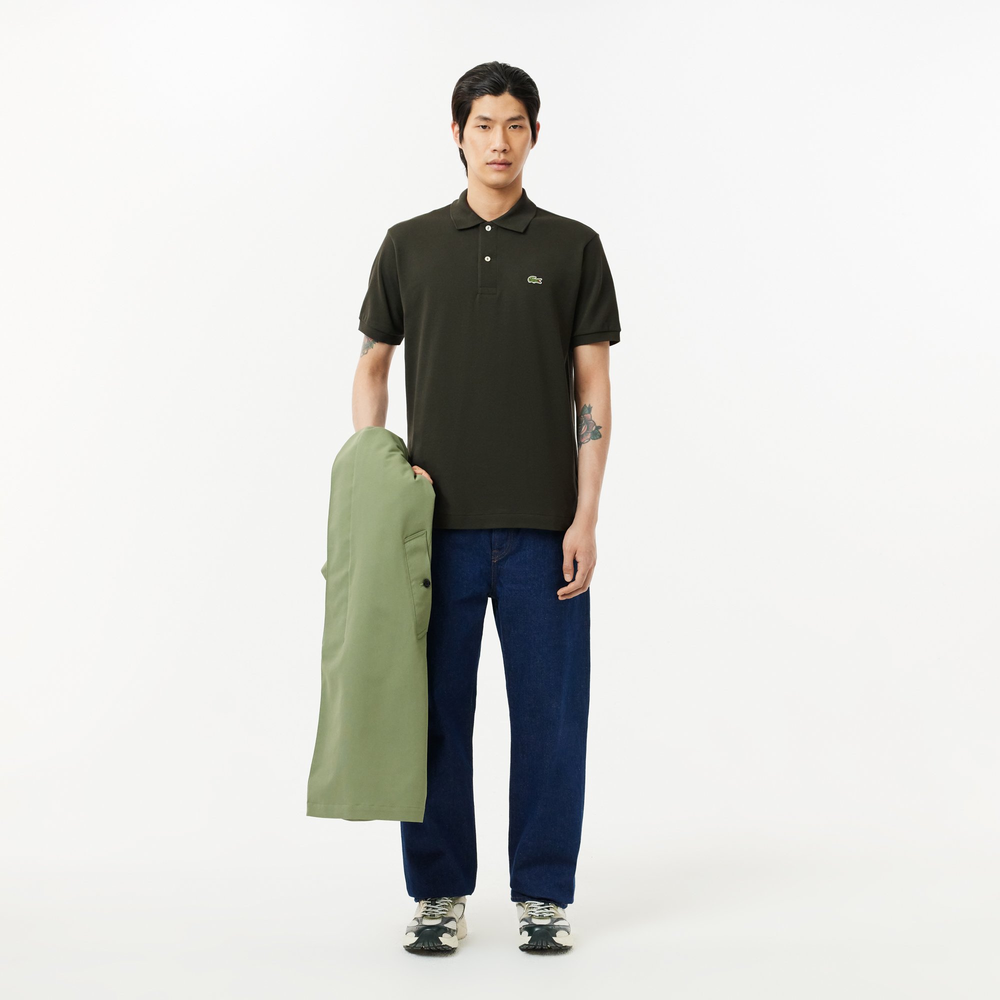 Áo Polo Lacoste Nam L.12.12 Original Piqué Dáng Cổ Điển