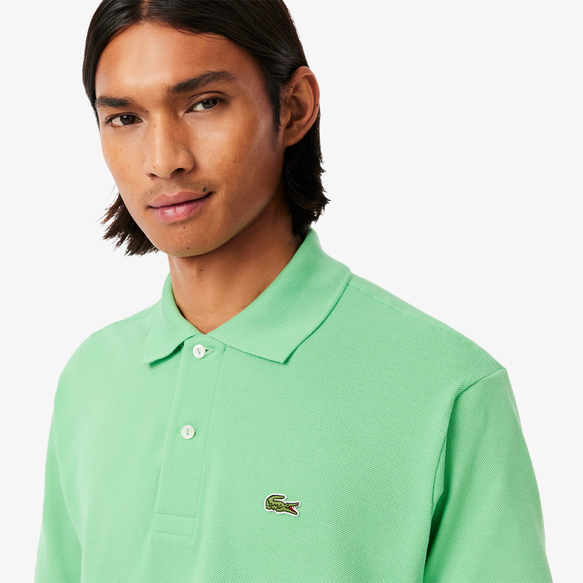 Áo Polo Lacoste Nam Piqué L.12.12 Original Dáng Cổ Điển