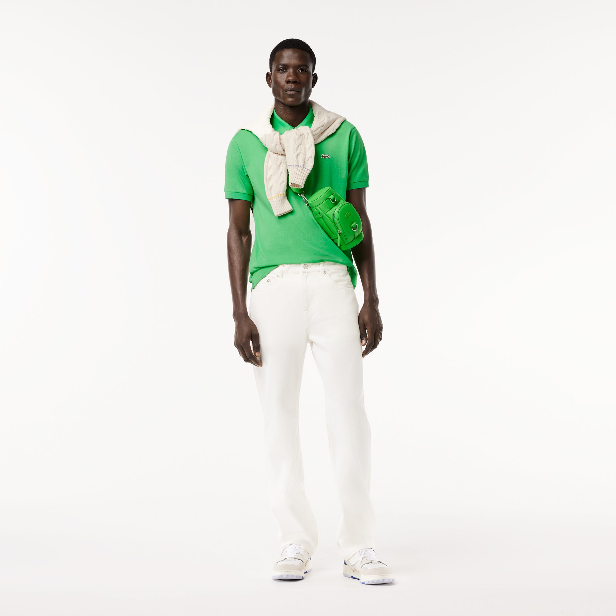 Áo Polo Lacoste Nam L.12.12 Original Piqué Dáng Cổ Điển