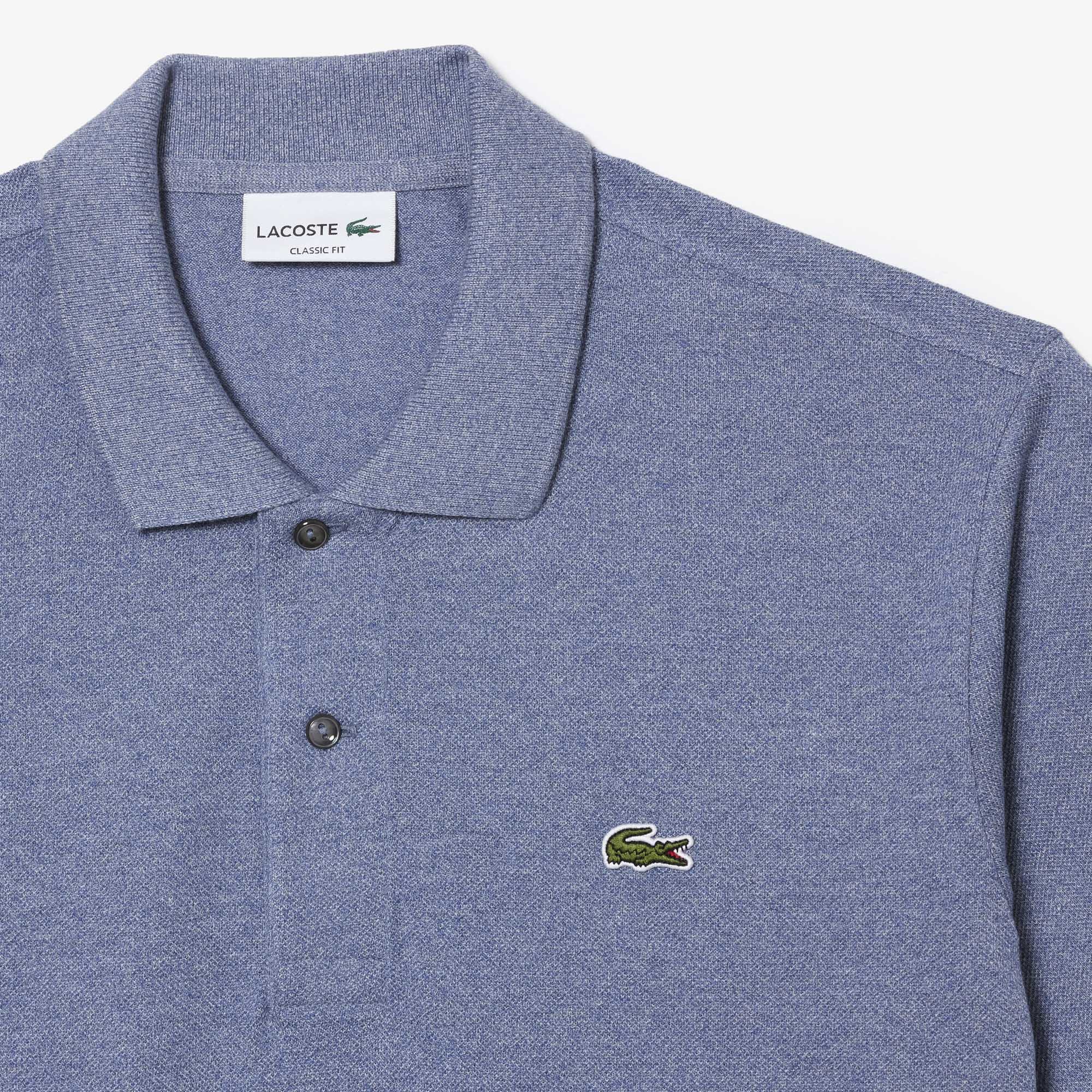 Áo Polo Lacoste Nam L.12.12 Marl Dáng Cổ Điển